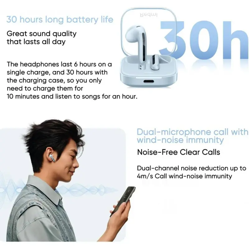 auriculares-xiaomi-redmi-buds-6-active-rosa-sumtek