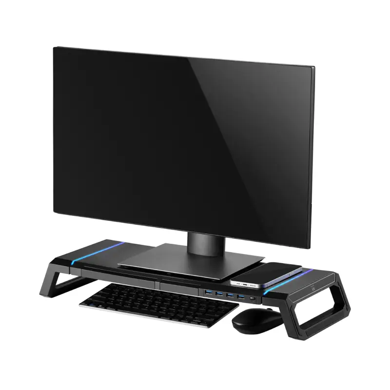 base-para-monitor-ewent-ew1268-foldable-rgb-c-hub-usb-30-preto-sumtek
