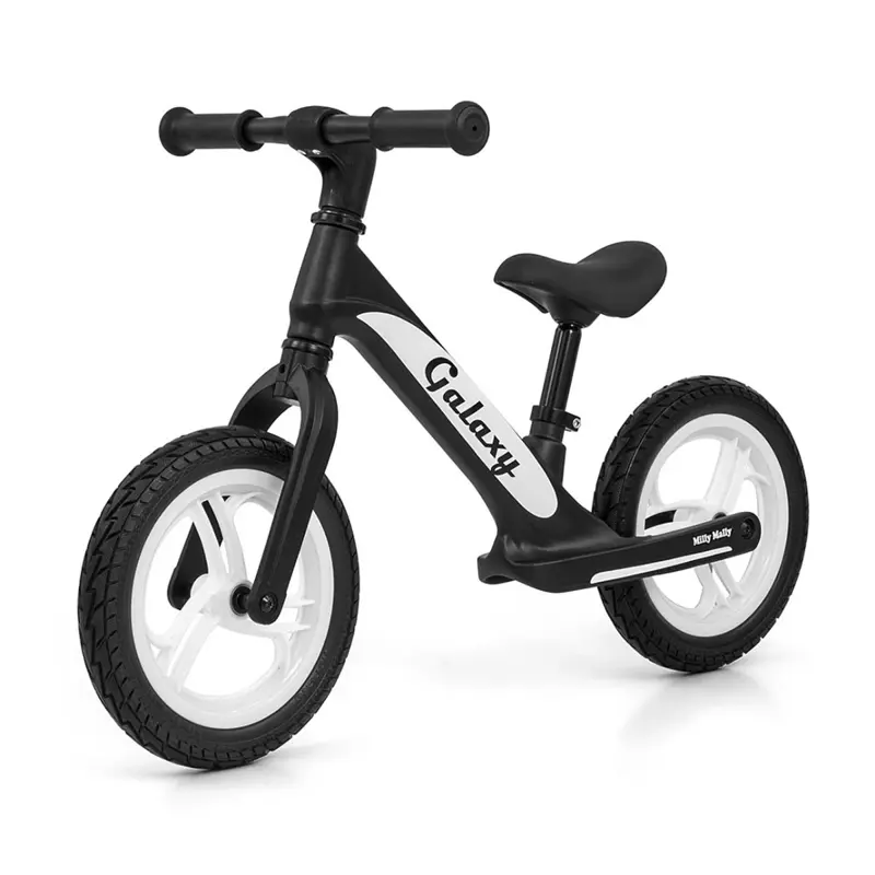 bicicleta-equilibrio-milly-mally-galaxy-preta-sumtek