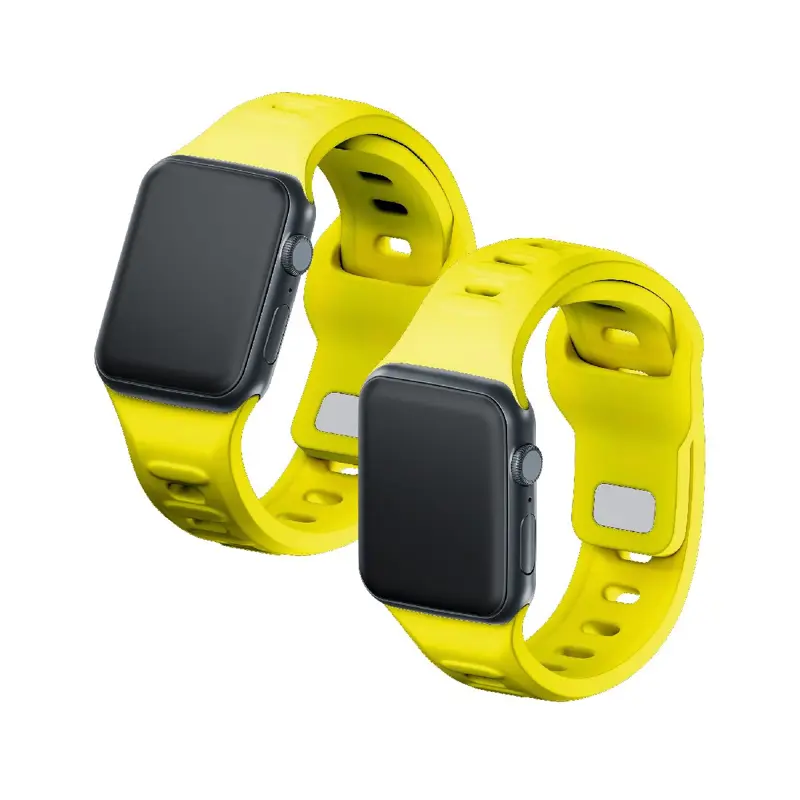 bracelete-silicone-3mk-apple-watch-42444549mm-amarelo-sumtek