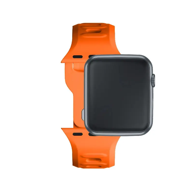 bracelete-silicone-3mk-apple-watch-42444549mm-laranja-sumtek bracelete-silicone-3mk-apple-watch-42444549mm-laranja-sumtek