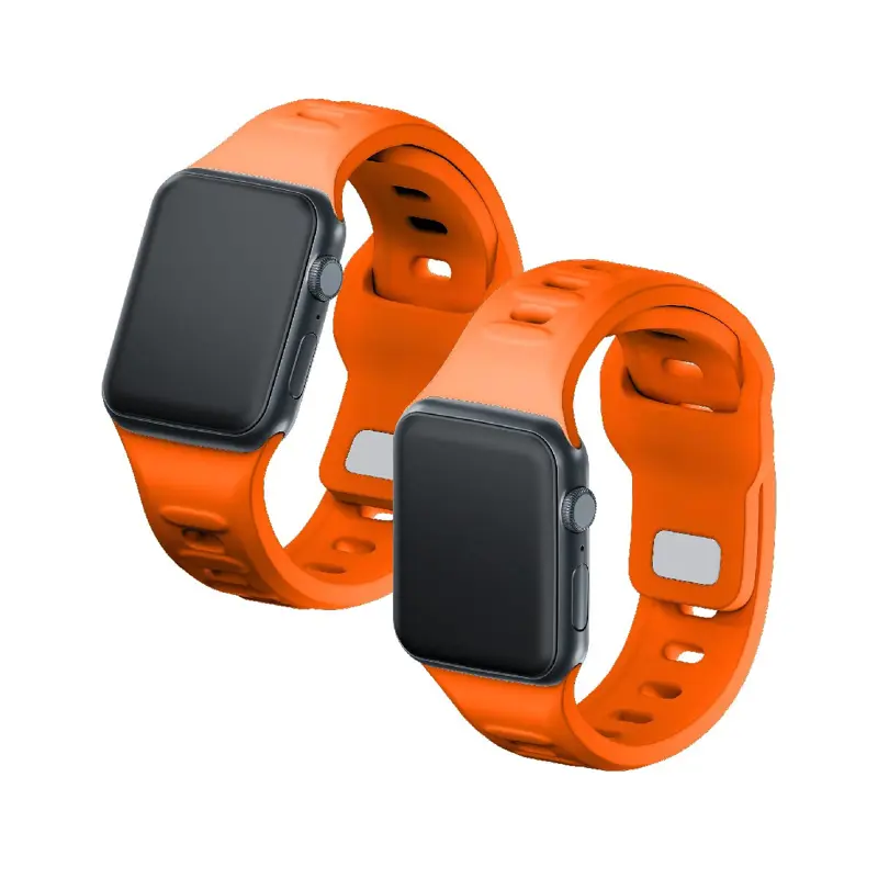 bracelete-silicone-3mk-apple-watch-42444549mm-laranja-sumtek bracelete-silicone-3mk-apple-watch-42444549mm-laranja-sumtek