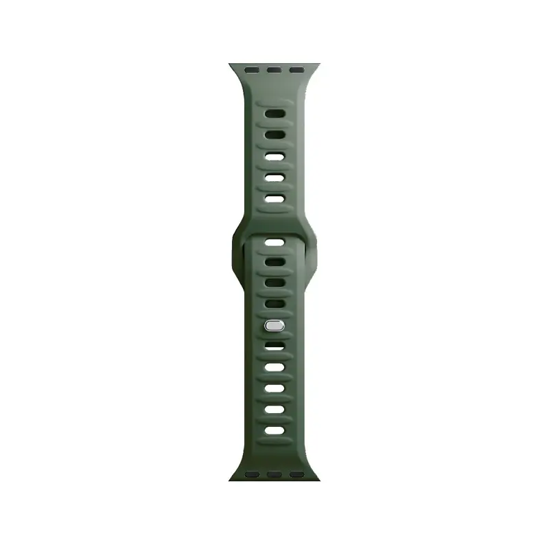 bracelete-silicone-3mk-apple-watch-42444549mm-verde-escuro-sumtek