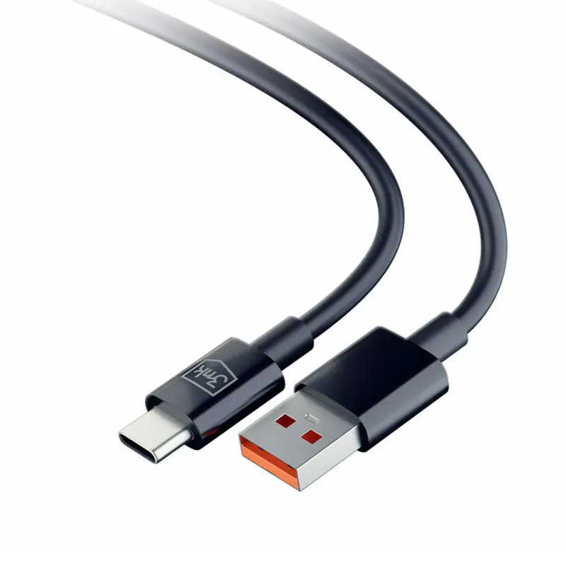 cabo-3mk-hyper-usb-a-para-usb-c-12m-5a-preto-sumtek