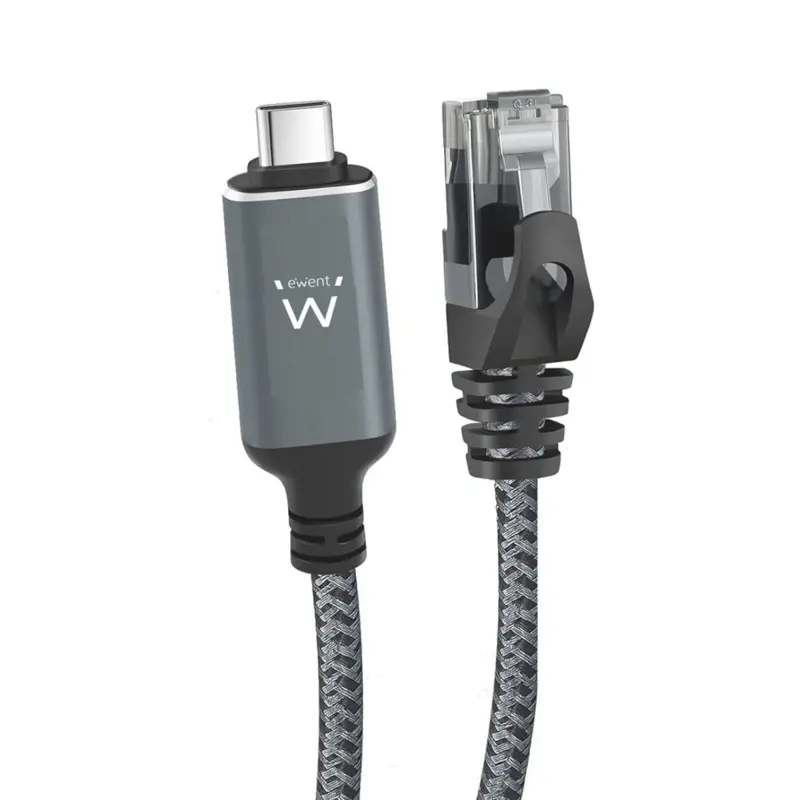 cabo-adaptador-ewent-ec2002-usb-c-31-para-rj45-cat6-ftp-1gb-2m-preto-sumtek