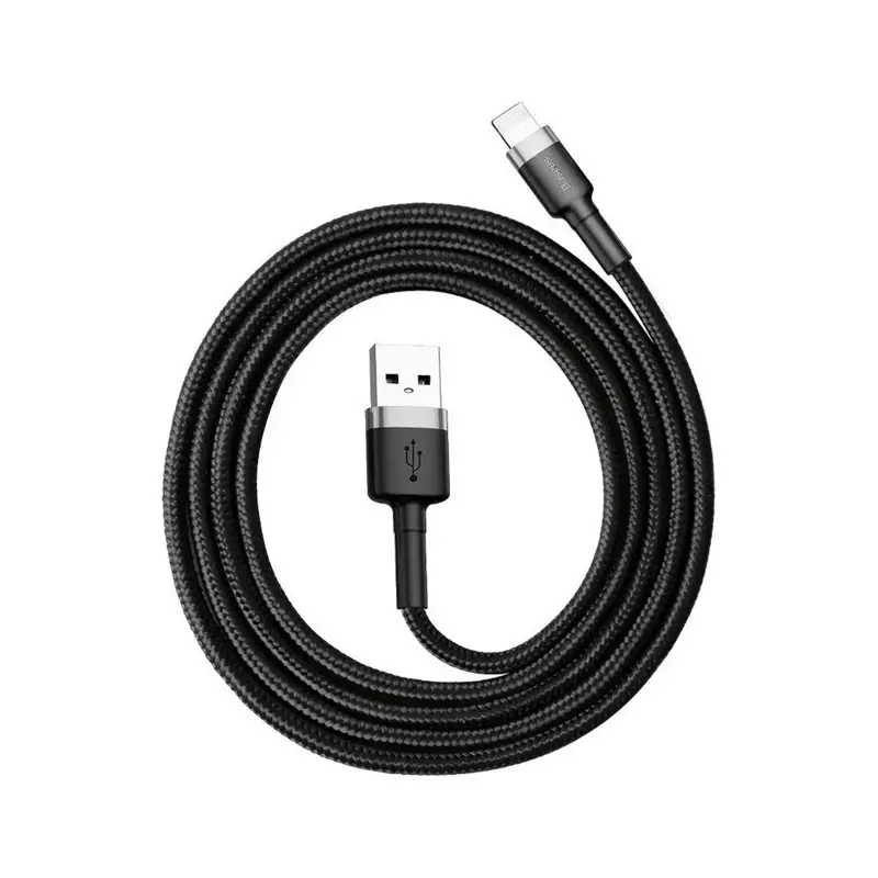 cabo-baseus-cafule-usb-a-para-lightning-24a-1m-preto-sumtek