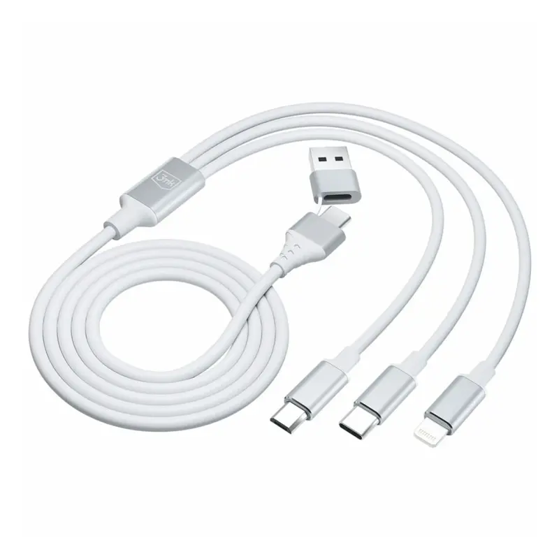 cabo-dados-3mk-3-em-1-lightningmicrousbusb-c-15m-branco-sumtek