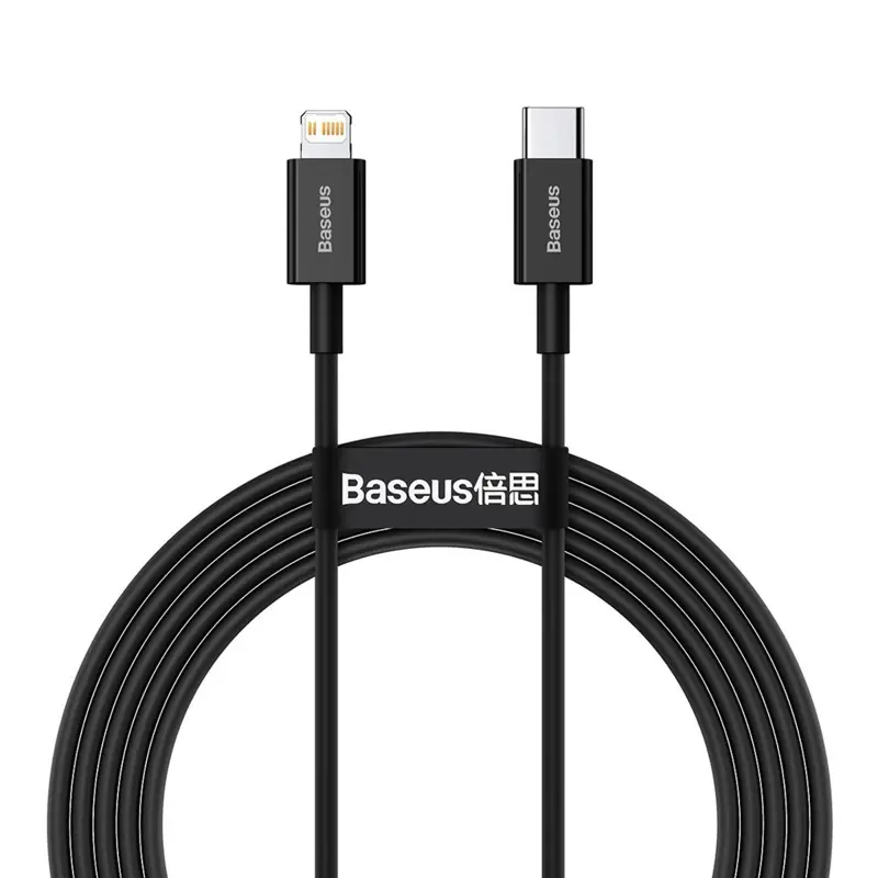 cabo-dados-baseus-usb-c-para-lightning-1m-preto-sumtek