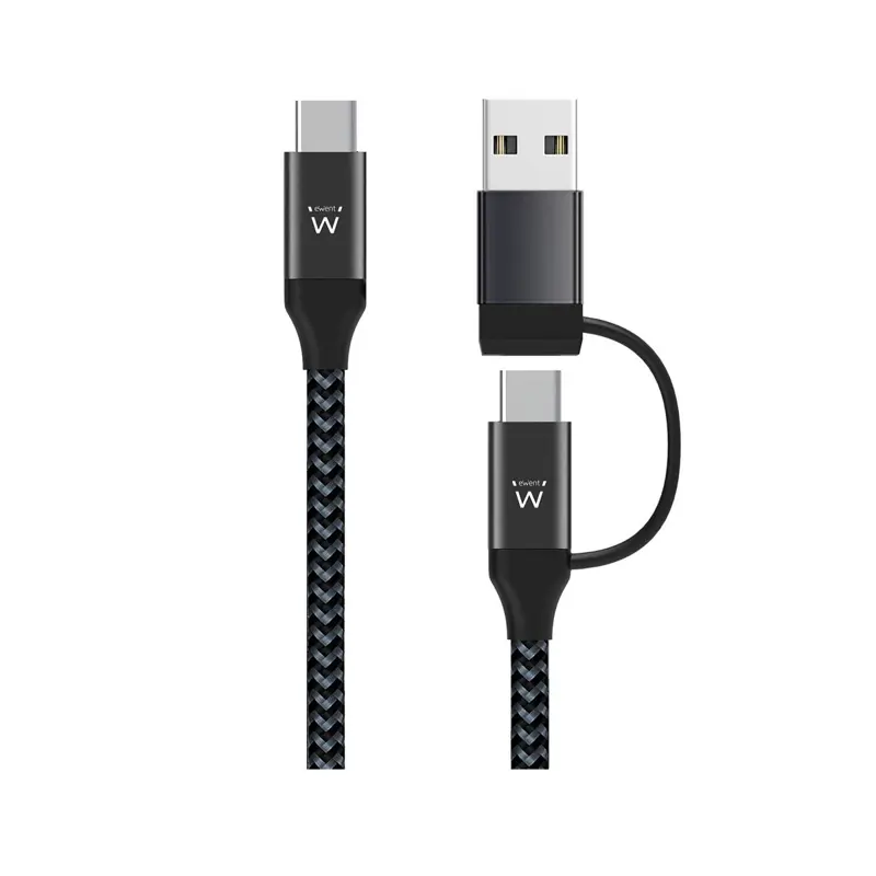 cabo-dados-ewent-ew9918-tipo-c-60w-preto-sumtek