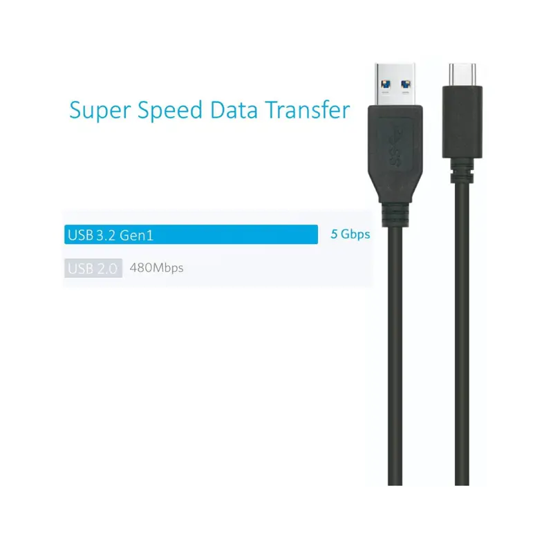 cabo-de-dados-usb-a-para-usb-c-ewent-ec1055-usb-32-gen1-60w-1m-preto-sumtek