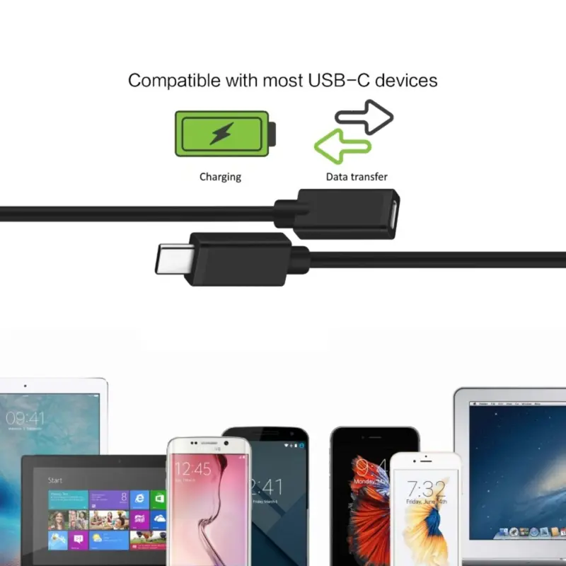 cabo-de-extensao-usb-c-ewent-ec1038-mf-30m-preto-sumtek