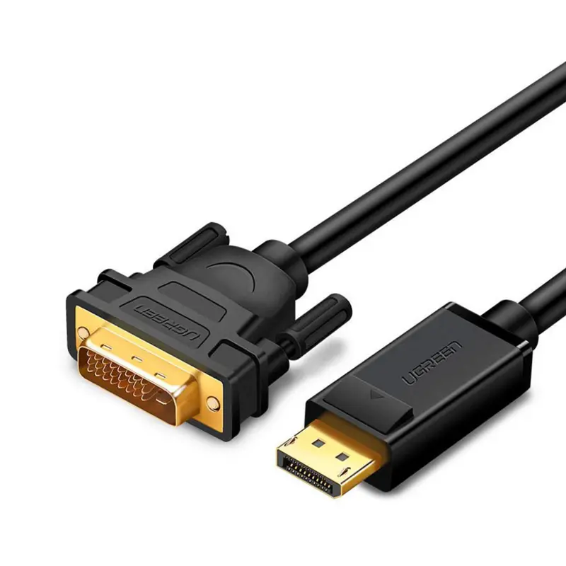 cabo-displayport-para-dvi-24-1-ugreen-dp103-2m-preto-sumtek