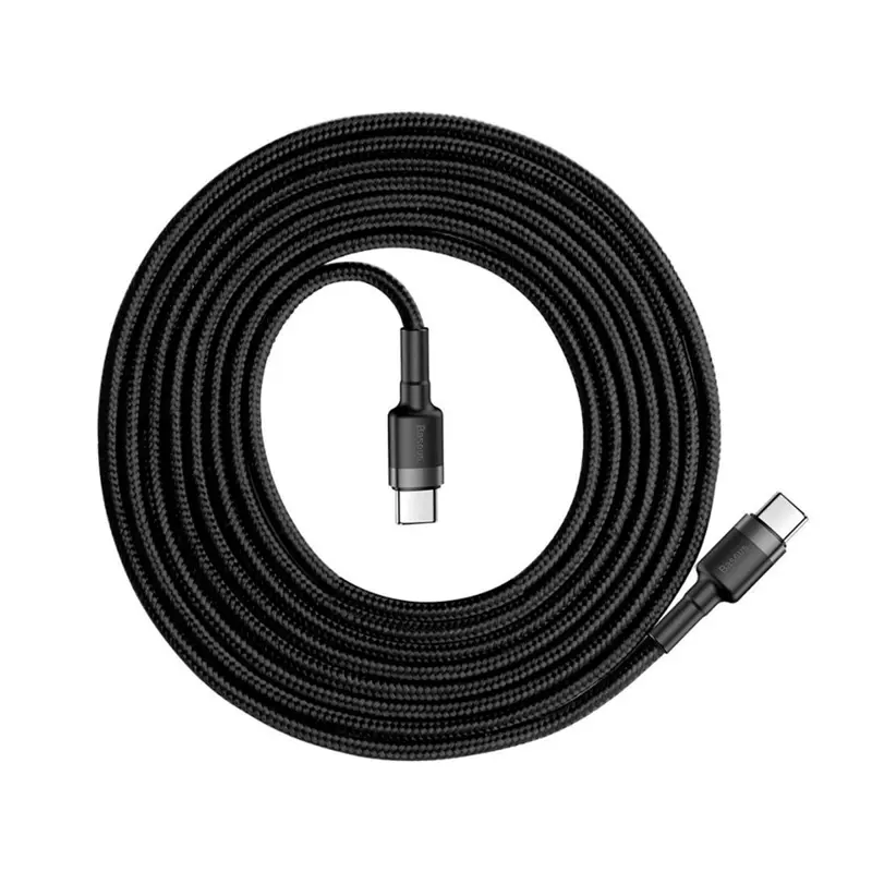 cabo-usb-c-baseus-cafule-pd-20-3a-60w-2m-pretocinzento-sumtek