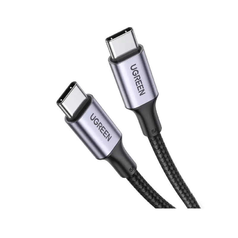 cabo-usb-c-ugreen-us316-5a-05m-preto-sumtek
