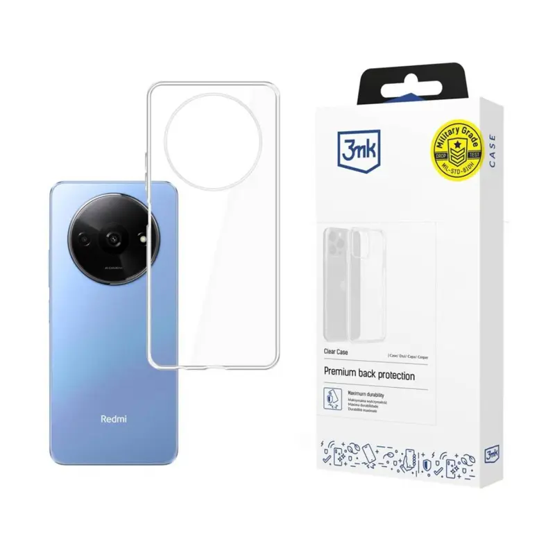 capa-clear-case-3mk-xiaomi-redmi-a3-transparente-sumtek