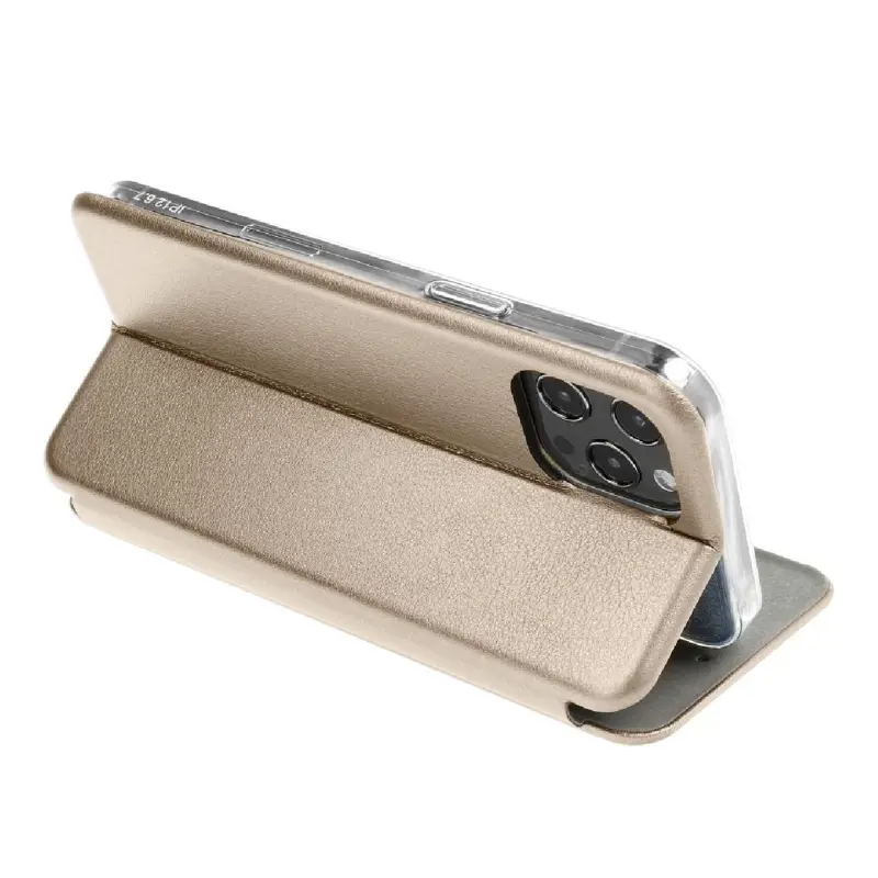 capa-flip-cover-forcell-elegance-samsung-galaxy-a13-4g-dourada-sumtek