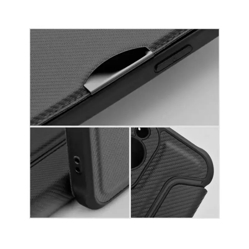 capa-flip-cover-razor-iphone-15-pro-preta-sumtek