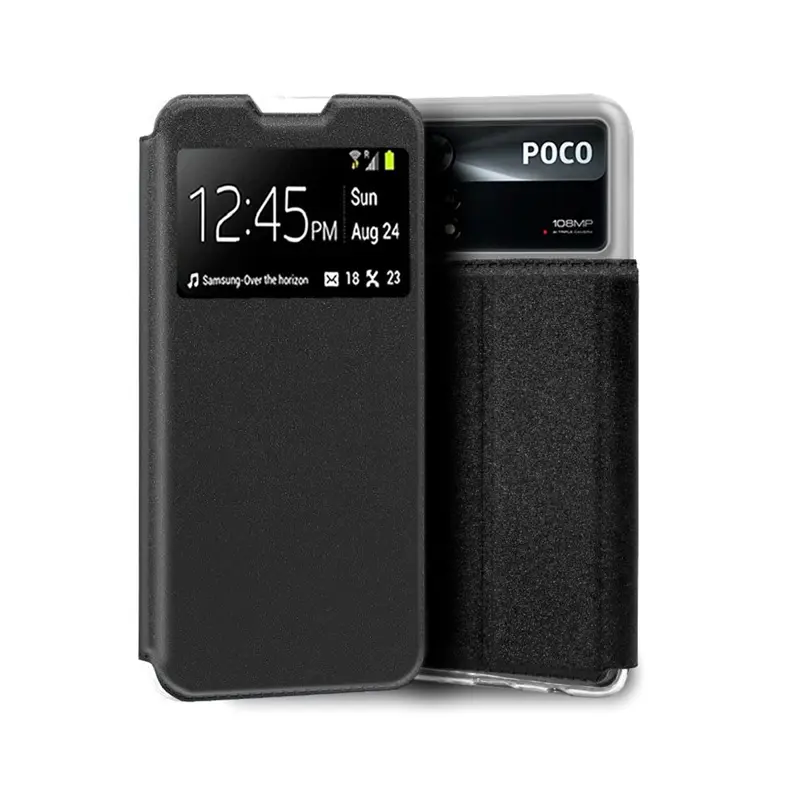 capa-flip-cover-xiaomi-poco-x4-pro-5g-preta-sumtek