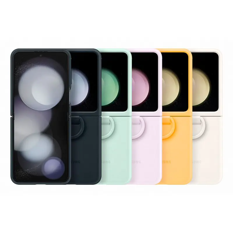 capa-silicone-samsung-galaxy-z-flip5-ef-pf731tnegww-com-anel-azul-sumtek