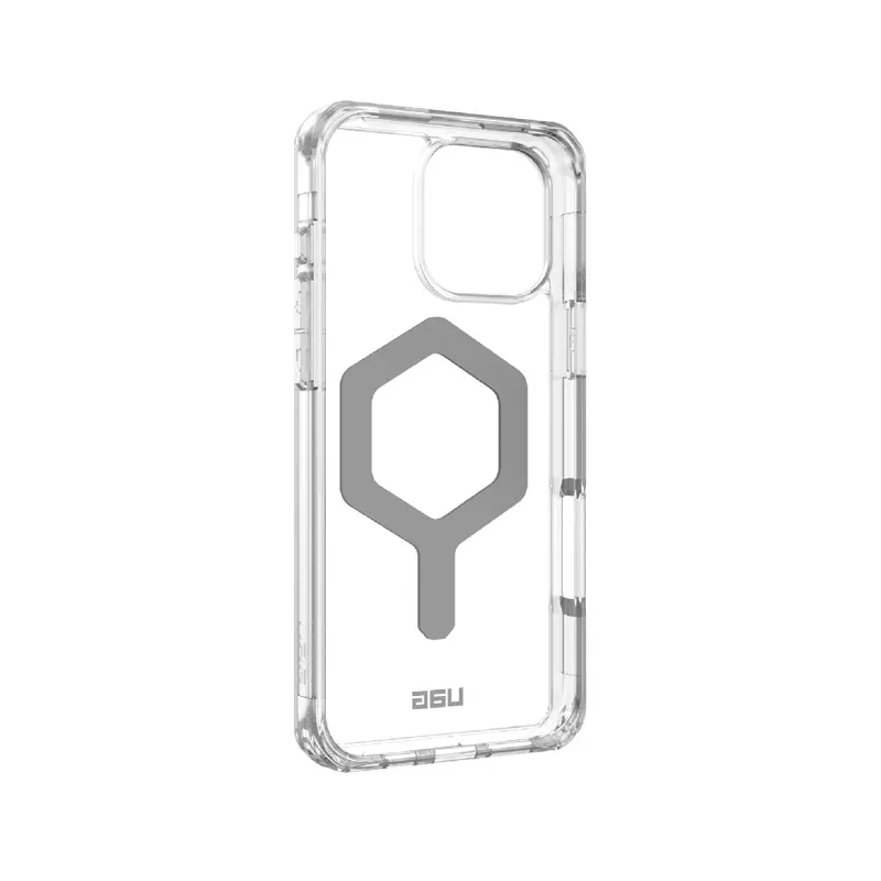 capa-urban-armor-plyo-iphone-16-pro-max-magsafe-transparenteprateado-sumtek
