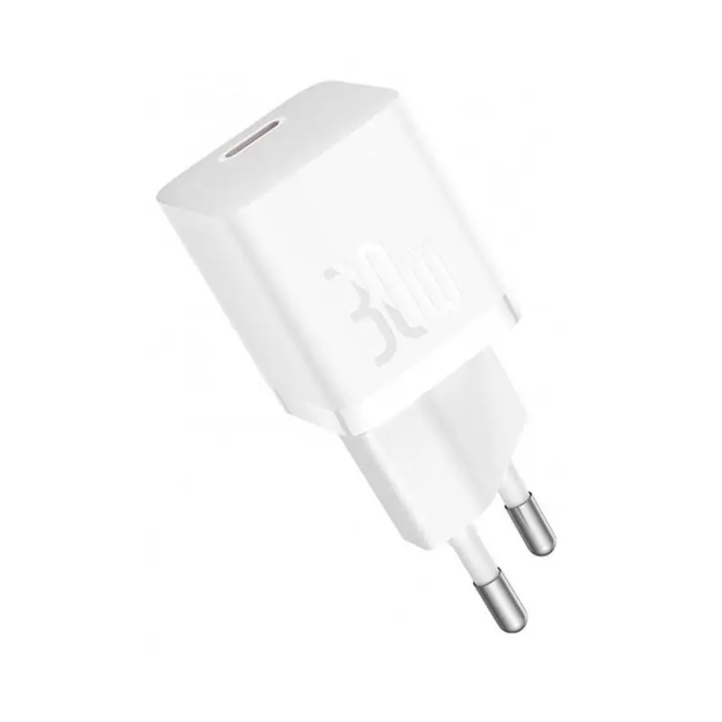 carregador-baseus-gan5-fast-charger-mini-usb-c-30w-branco-sumtek