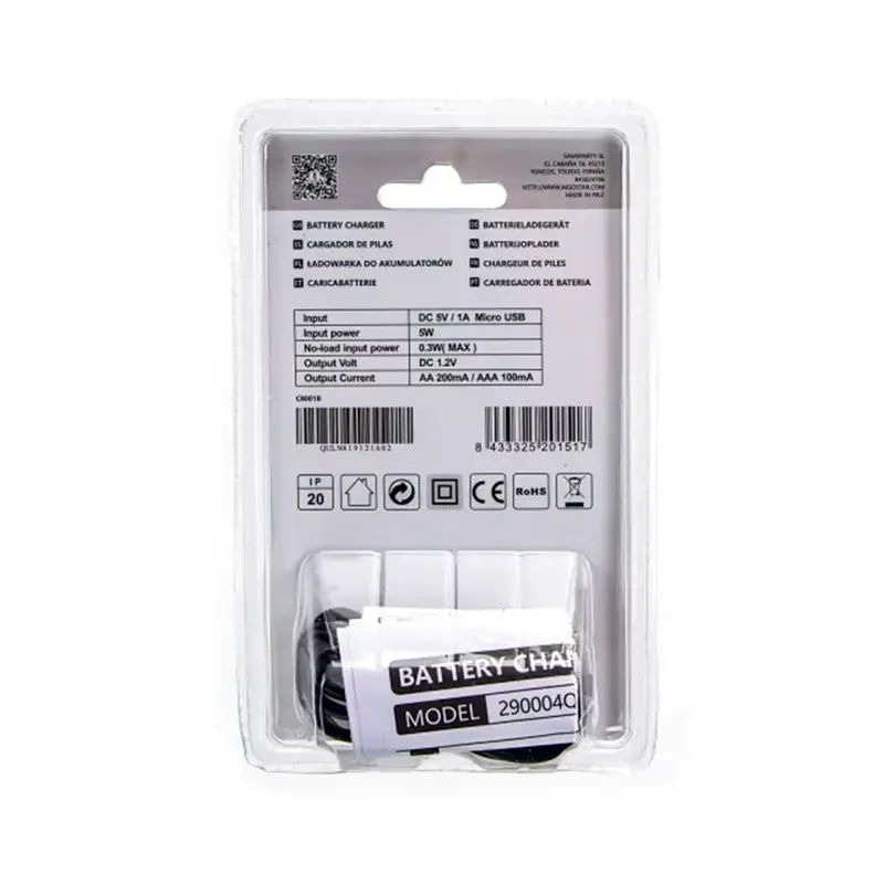 carregador-de-baterias-aigostar-2x-aaaaa-preto-sumtek carregador-de-baterias-aigostar-2x-aaaaa-preto-sumtek