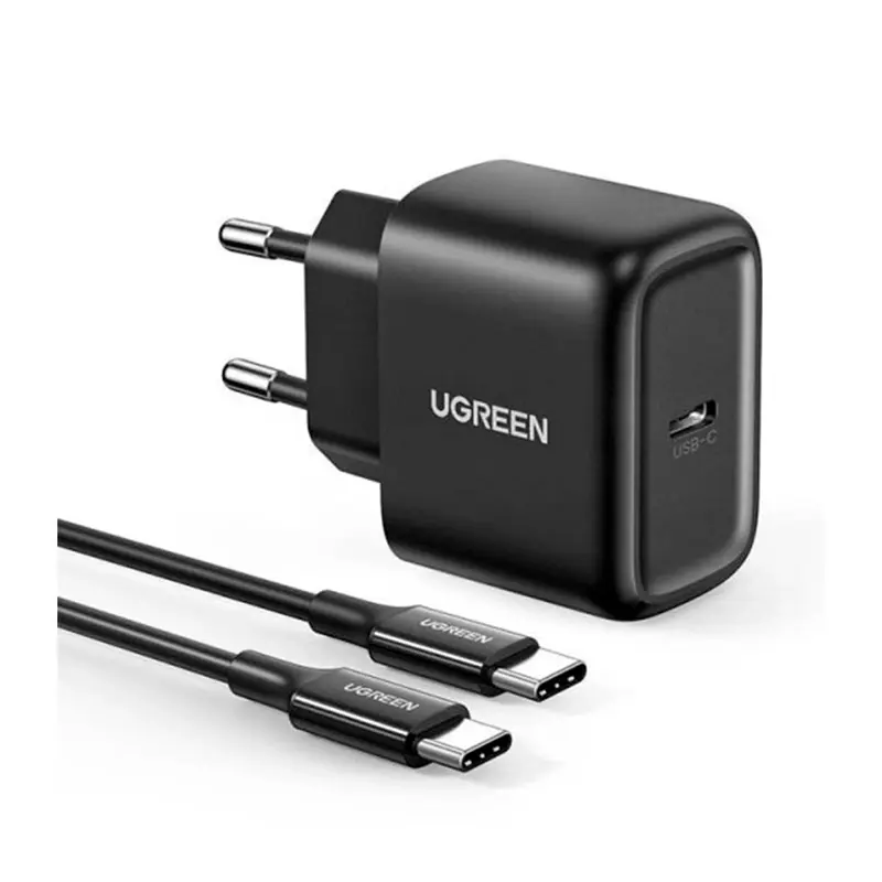 carregador-ugreen-usb-c-25w-c-cabo-usb-c-2m-preto-sumtek