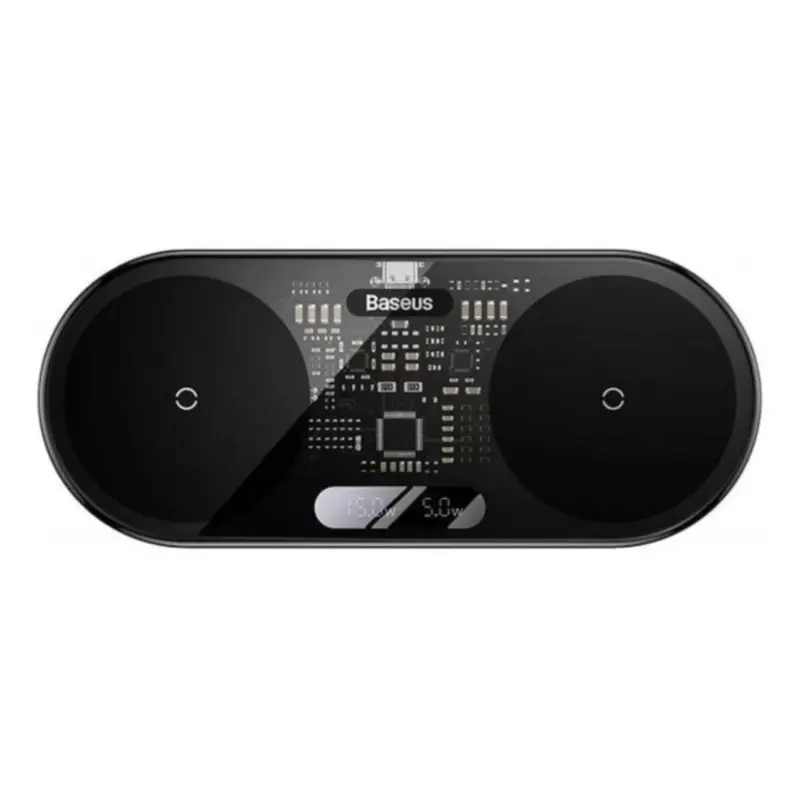 carregador-wireless-baseus-dual-usb-c-20w-preto-sumtek