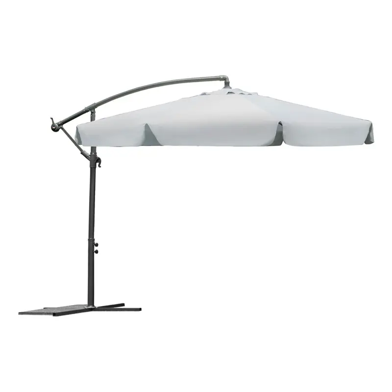 chapeu-de-sol-de-jardim-dobravel-8-segmentos-cinzento-350cm-sumtek