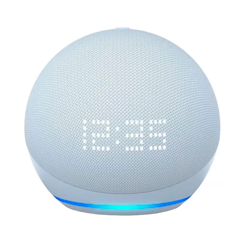 coluna-inteligente-amazon-echo-dot-5-geracao-com-relogio-azul-sumtek