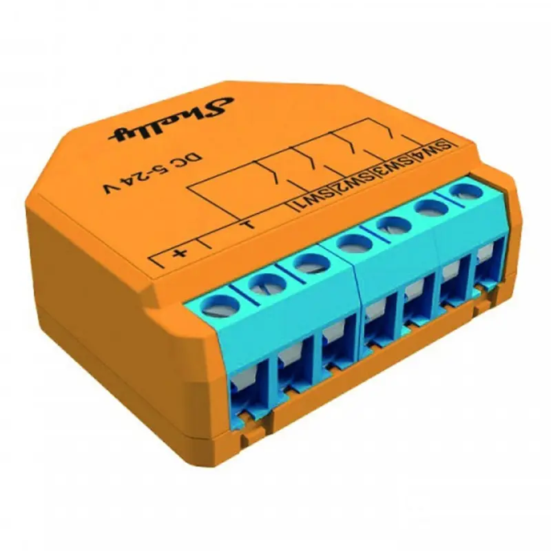comutador-sem-fios-shelly-i4-dc-plus-modulo-wifibt-sumtek