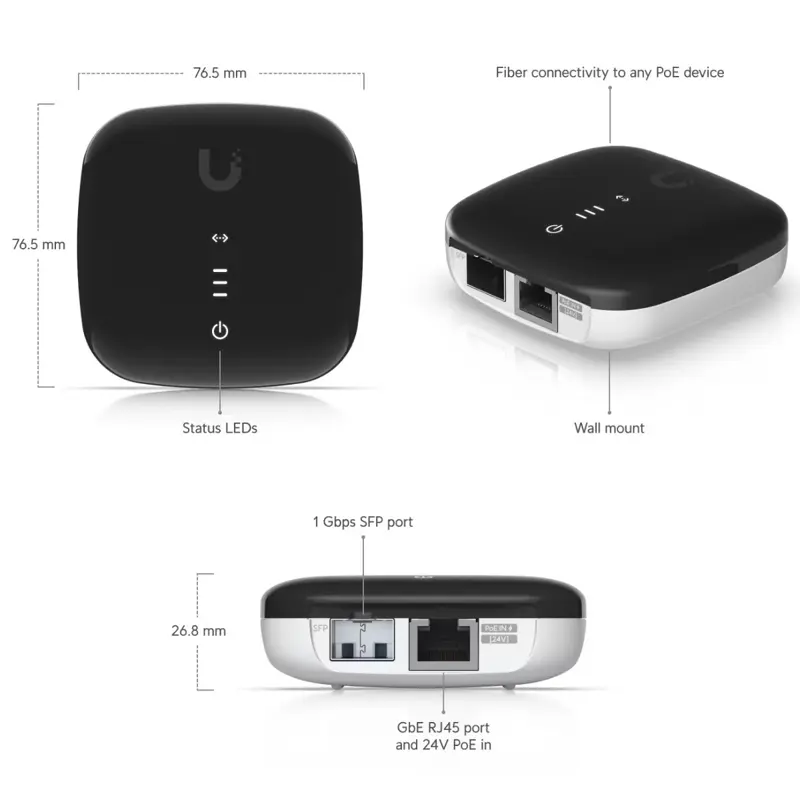 conversor-de-fibra-ubiquiti-uacc-ae-1xsfp-1xgigabit-sumtek