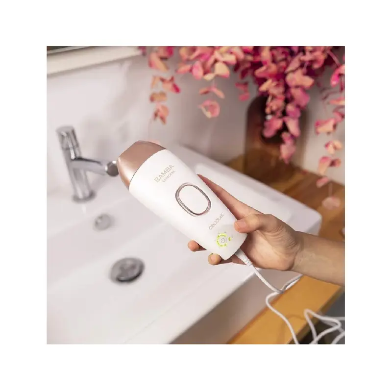 depiladora-luz-cecotec-bamba-skincare-branco-sumtek