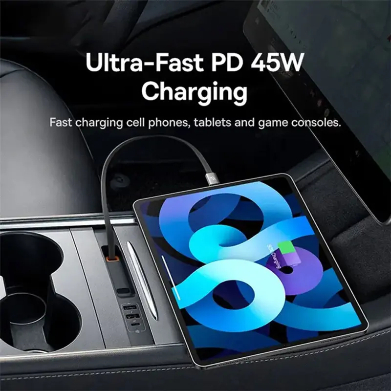 hub-baseus-t-space-p-tesla-com-cabo-usb-c-45w-retratil-sumtek hub-baseus-t-space-p-tesla-com-cabo-usb-c-45w-retratil-sumtek