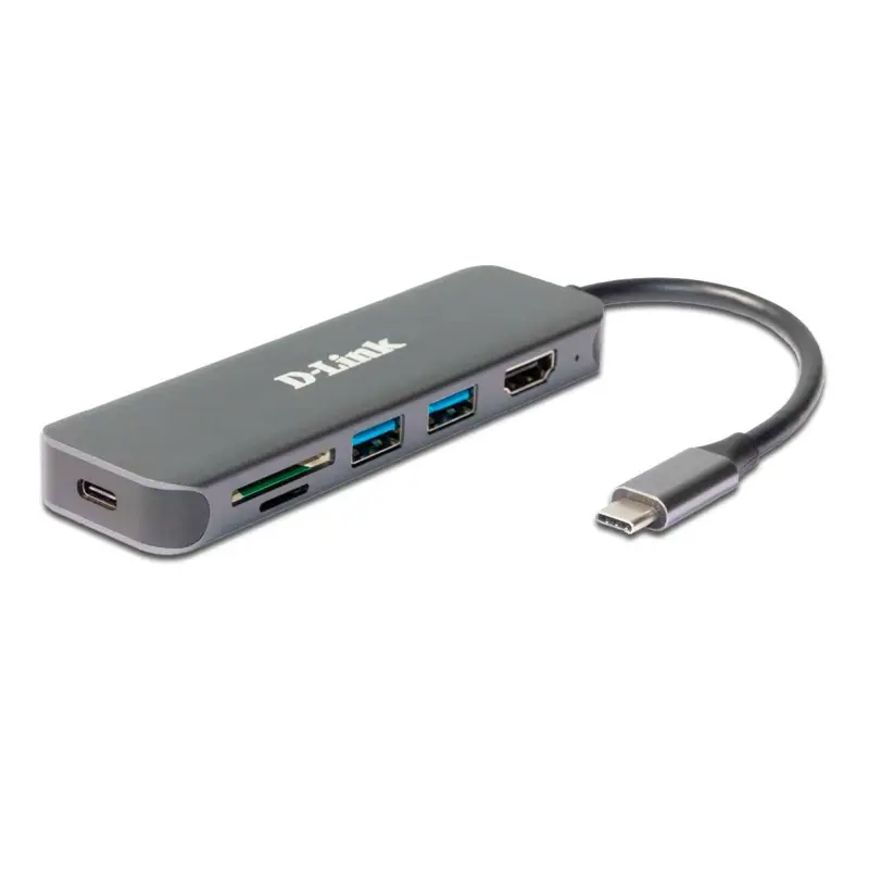 hub-usb-c-d-link-6-em-1-com-hdmi-e-leitor-de-cartoes-sumtek
