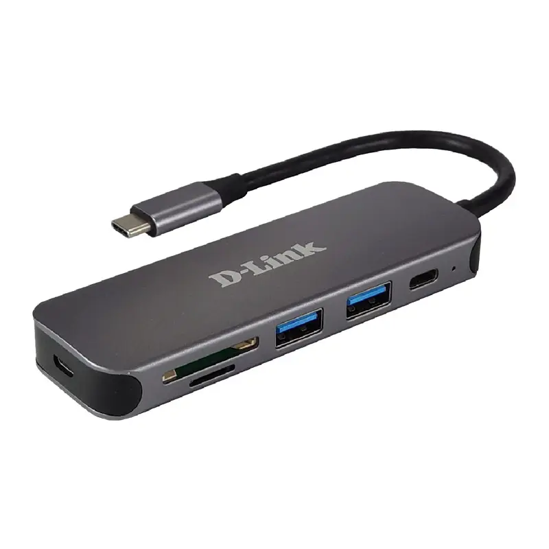 hub-usb-c-d-link-dub-2325-5-em-1-com-leitor-de-cartoes-sumtek