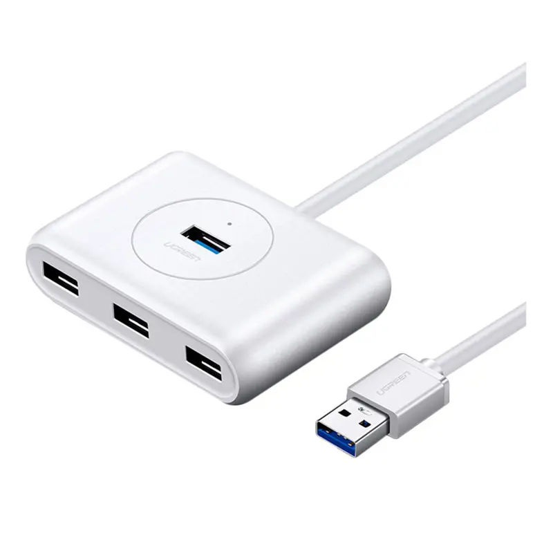 hub-usb-ugreen-tipo-c-4x-usb-30-1m-branco-sumtek