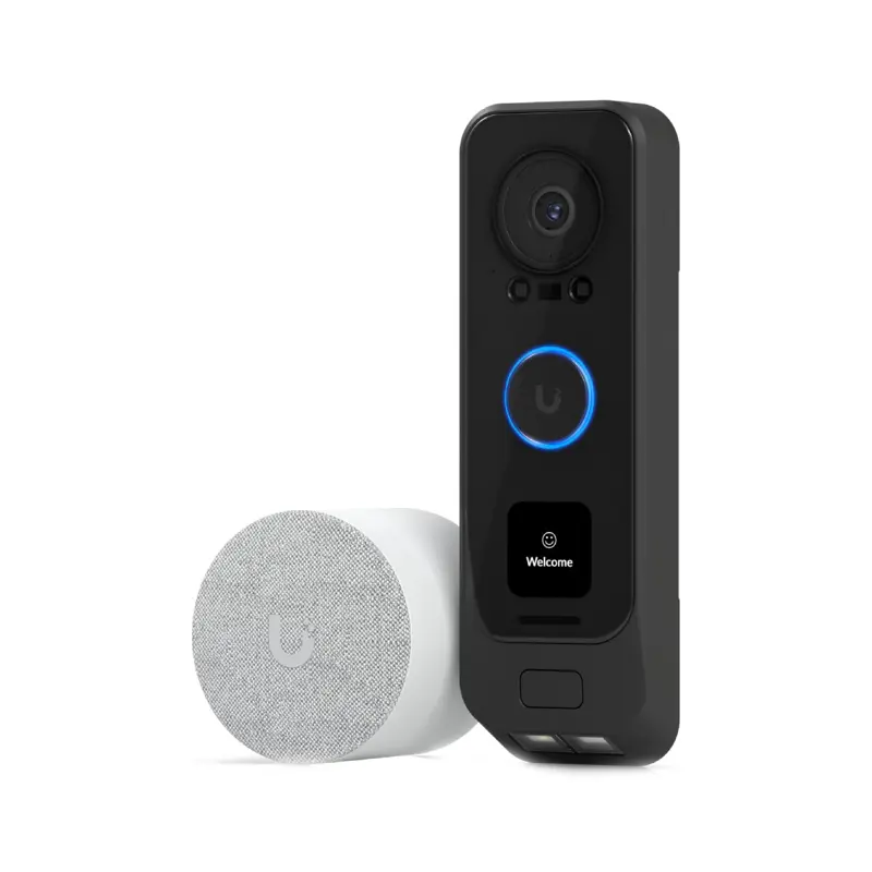 kit-video-porteiro-ubiquiti-g4-doorbell-pro-5mp-poe-ipx4-campainha-ubiquiti-chime-sumtek