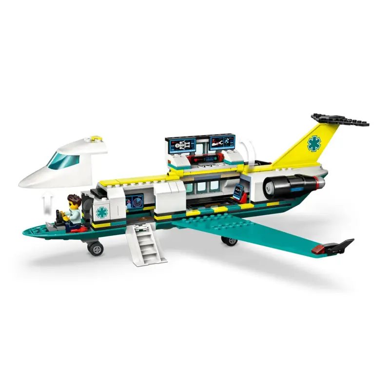 lego-city-aviao-de-ambulancia-aerea-de-emergencia-60465-sumtek