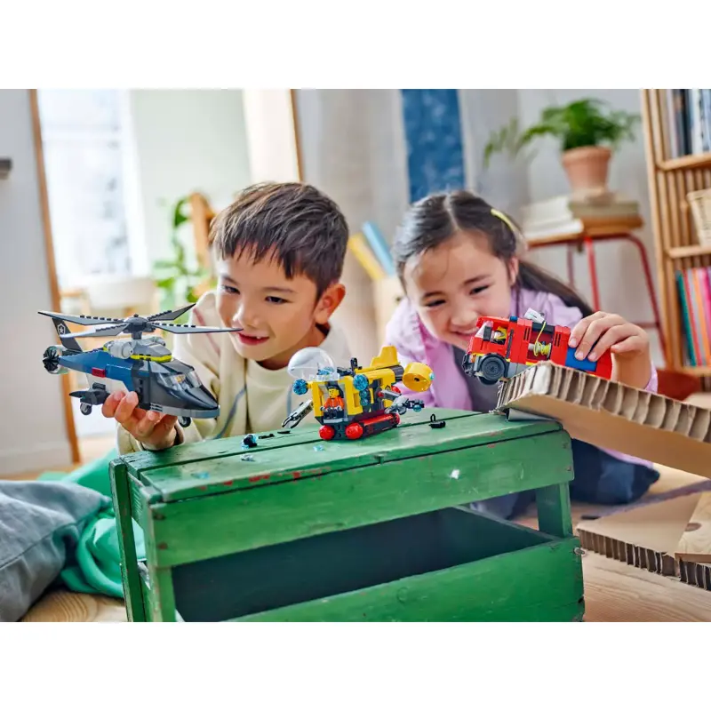 lego-city-combinacao-de-helicoptero-camiao-dos-bombeiros-e-submarino-60462-sumtek lego-city-combinacao-de-helicoptero-camiao-dos-bombeiros-e-submarino-60462-sumtek