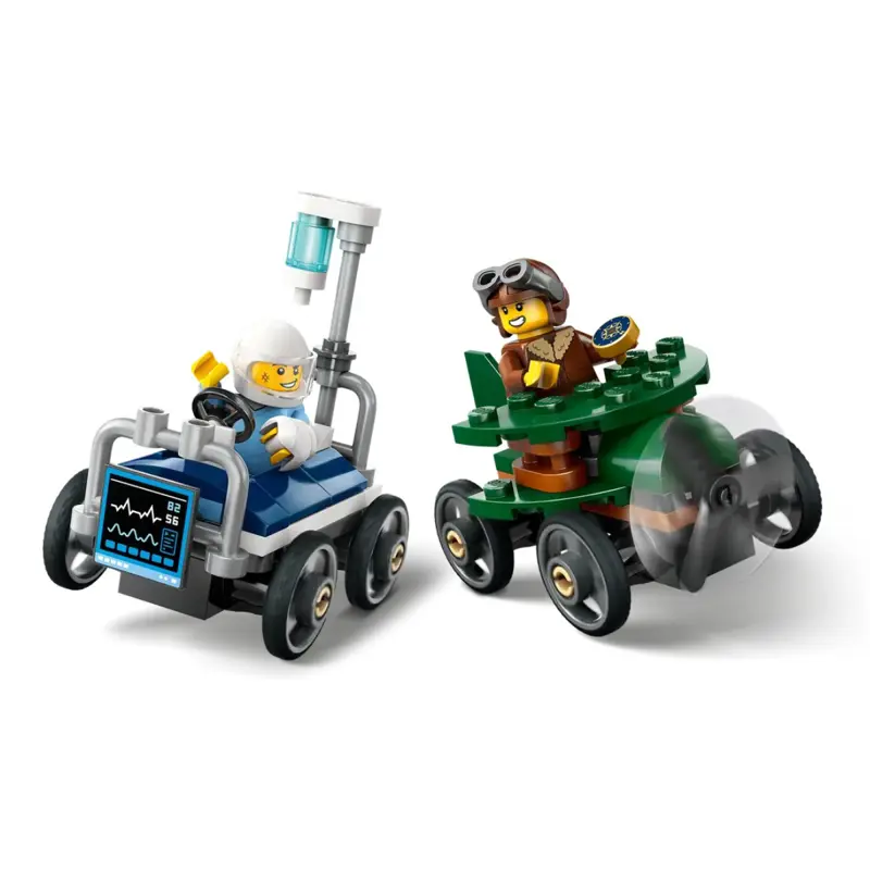 lego-city-pack-de-carros-de-corrida-aeronave-vs-cama-de-hospital-60459-sumtek