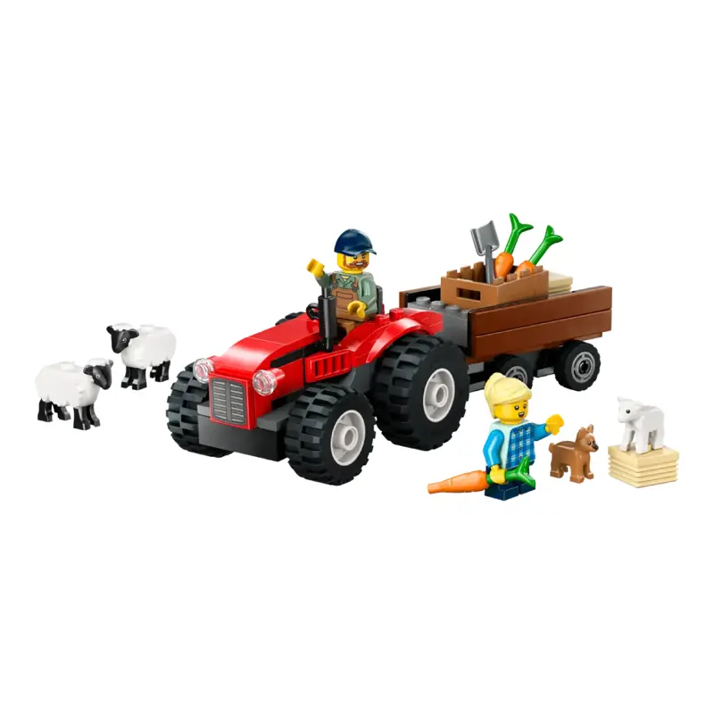 lego-city-trator-agricola-vermelho-com-reboque-e-ovelhas-60460-sumtek lego-city-trator-agricola-vermelho-com-reboque-e-ovelhas-60460-sumtek