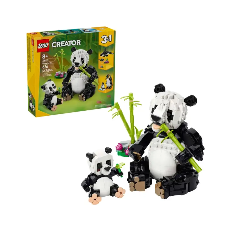lego-creator-animais-selvagens-familia-de-pandas-31165-sumtek lego-creator-animais-selvagens-familia-de-pandas-31165-sumtek