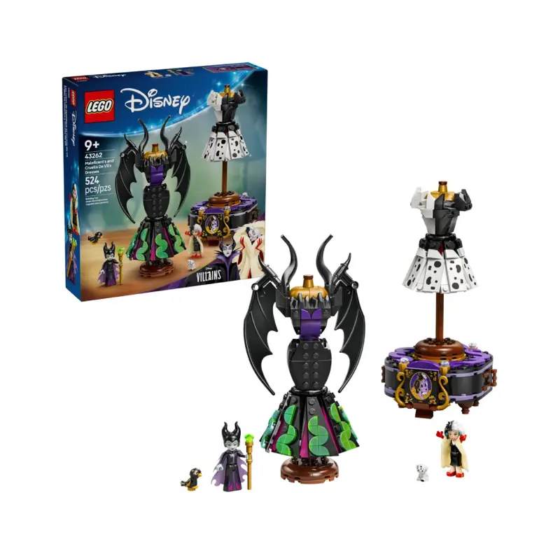 lego-disney-vestidos-da-malefica-e-da-cruella-de-vil-43262-sumtek
