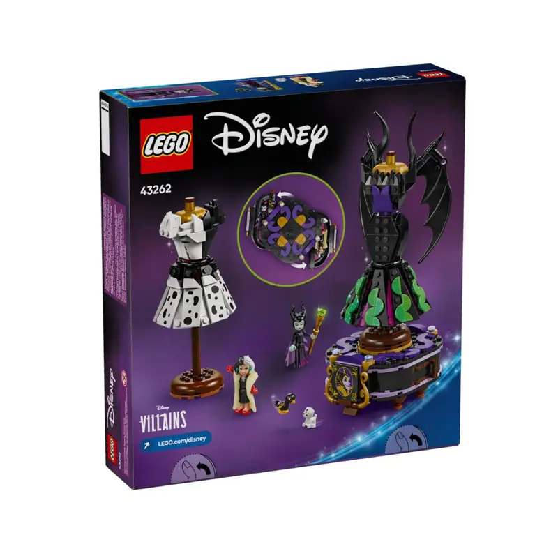lego-disney-vestidos-da-malefica-e-da-cruella-de-vil-43262-sumtek