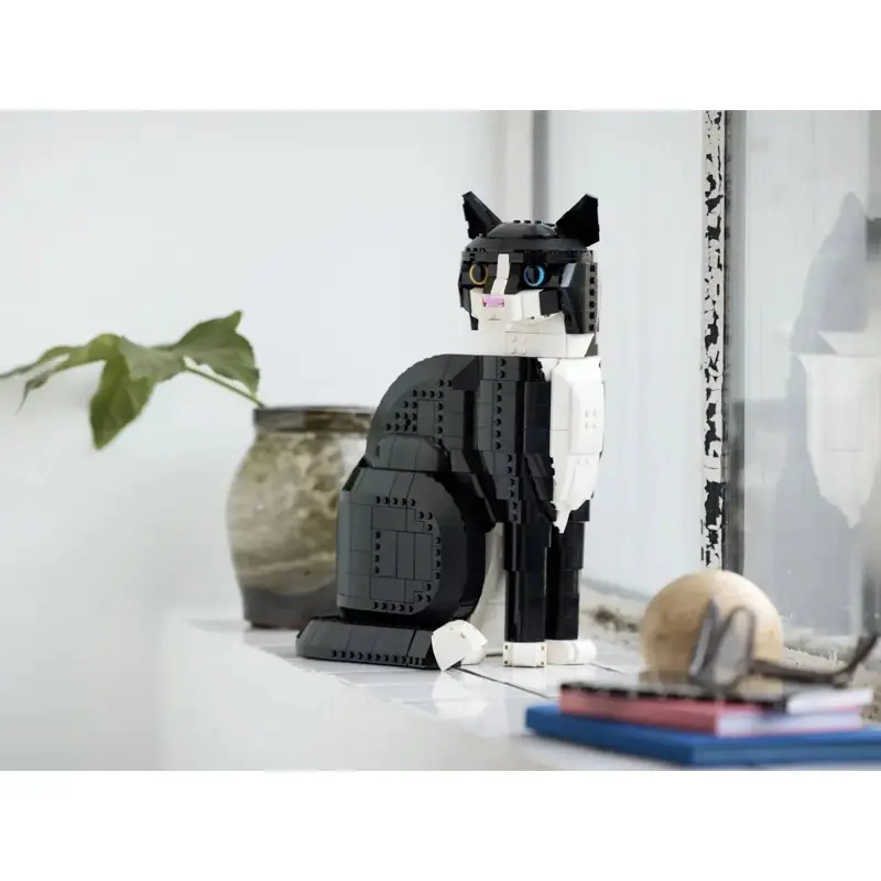 lego-icons-gato-preto-e-branco-21349-sumtek