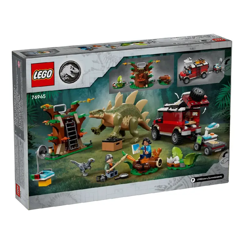 lego-jurassic-world-missoes-de-dinossauros-descoberta-do-estegossauro-76965-sumtek
