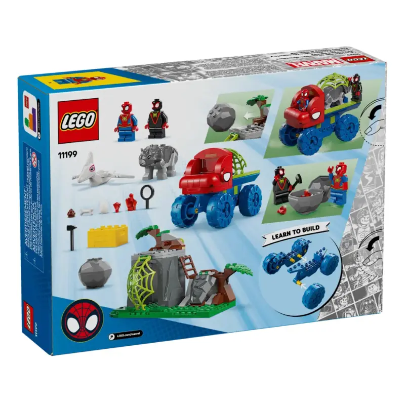 lego-marvel-equipa-spidey-resgate-com-veiculo-dinossauro-todo-o-terreno-11199-sumtek lego-marvel-equipa-spidey-resgate-com-veiculo-dinossauro-todo-o-terreno-11199-sumtek
