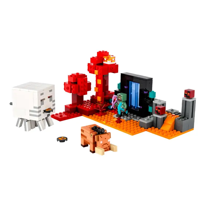 lego-minecraft-a-emboscada-do-portal-do-nether-21255-sumtek