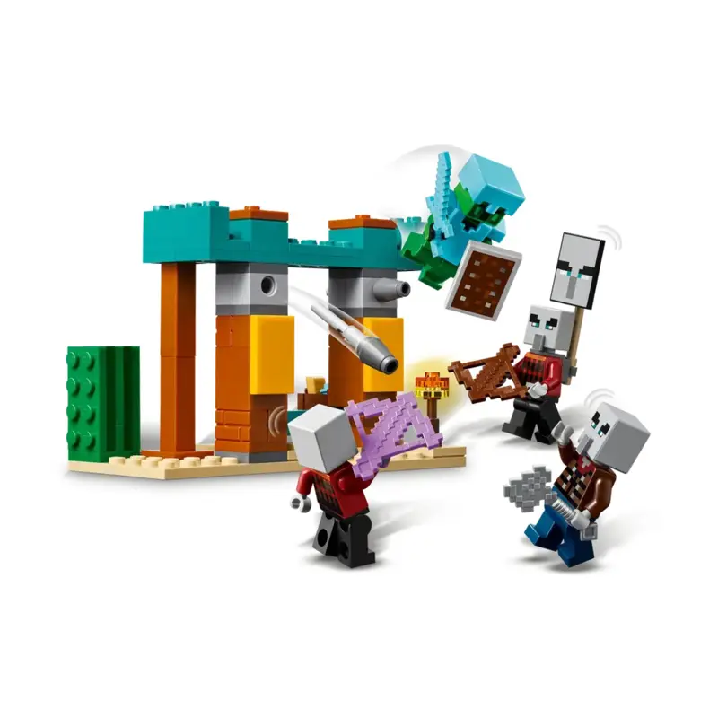 lego-minecraft-a-patrulha-do-deserto-illager-21267-sumtek